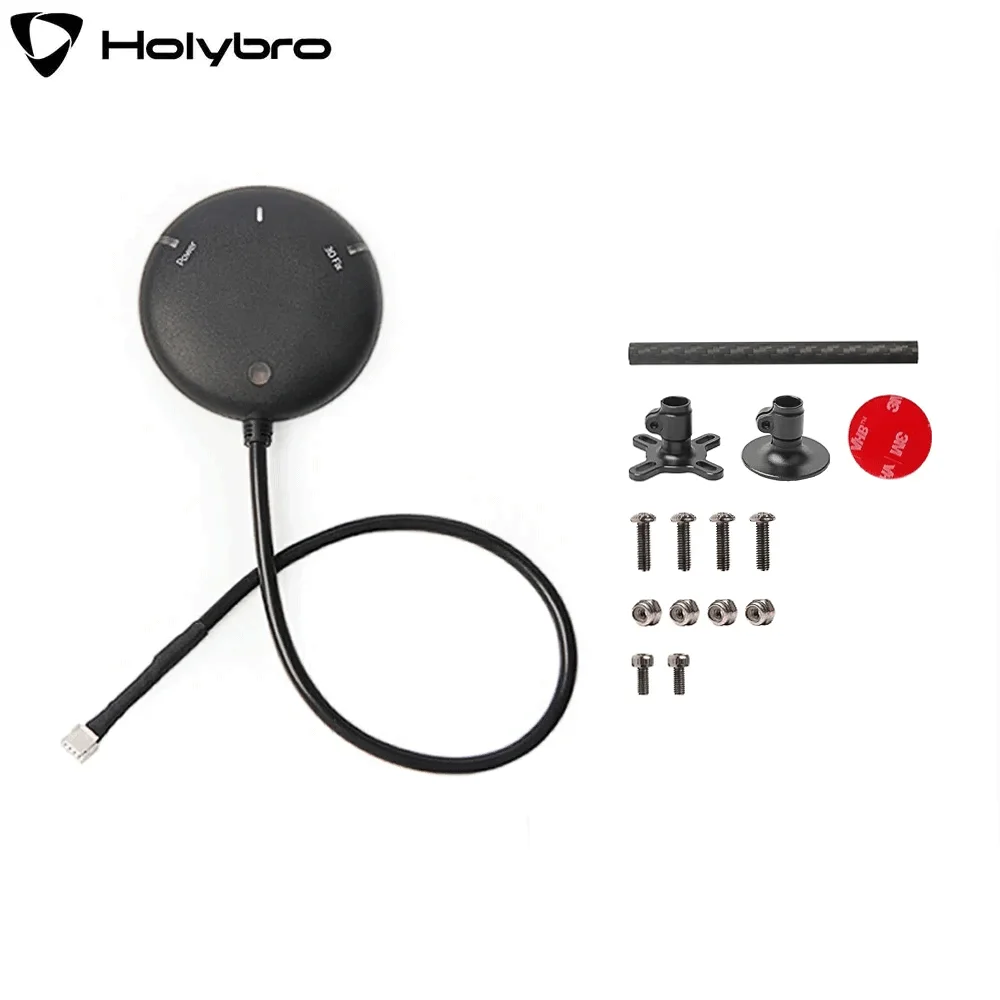 Holybro M9N GPS Module IST8310 Compass Tri-Colored LED Indicator for CAN Protocol ArduPilot and PX4 Flight Controller