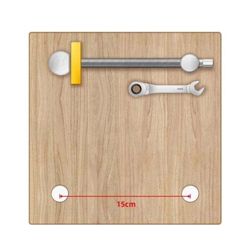 ملزمة لسان سدادة ثابتة وقفل الملحقات النحاس الفولاذ المقاوم للصدأ السقاطة عالية الجودة، هدية السنة الجديدة #6