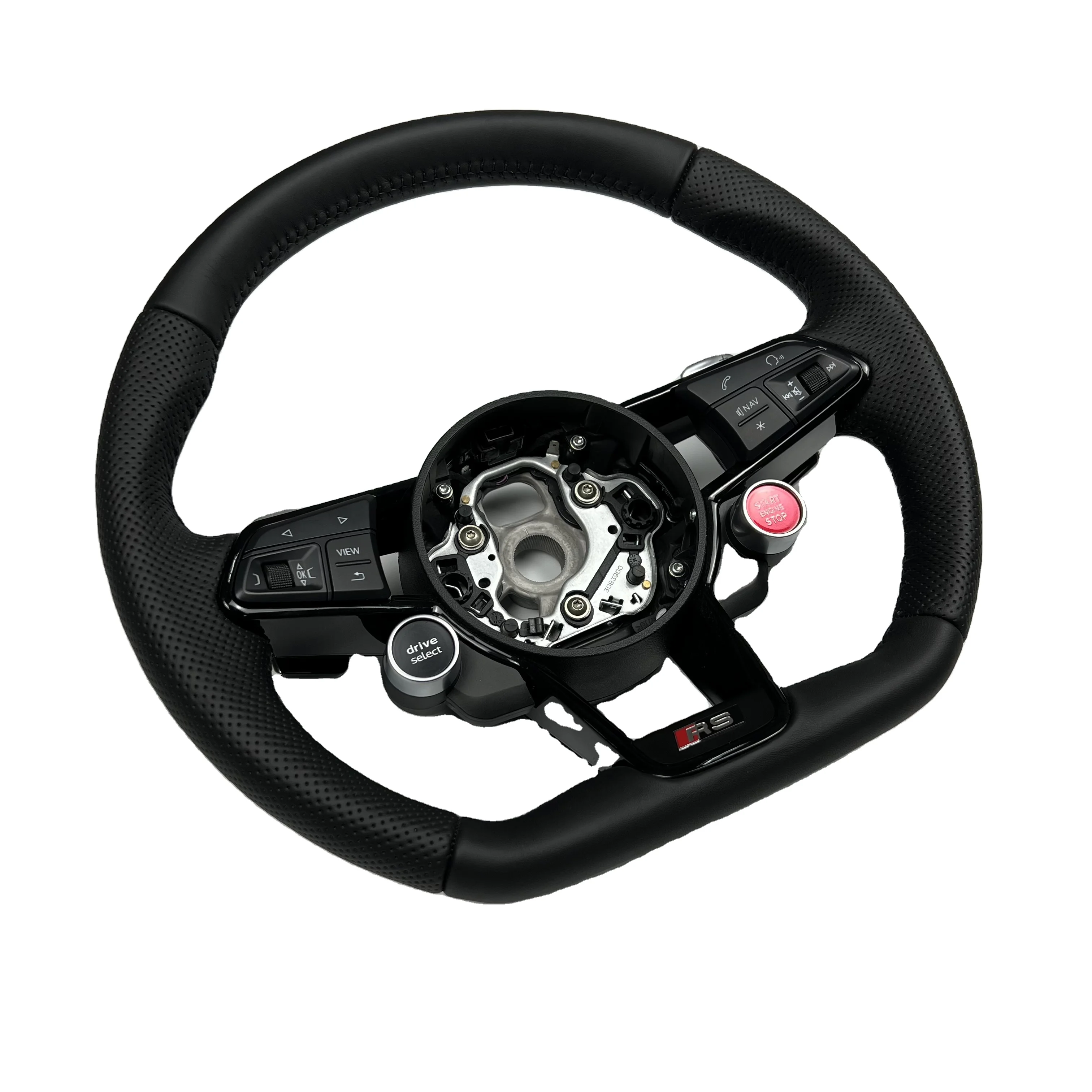 YL New Product Steering Wheel R8 Leather Customized Old to New Upgrade for Audi A6 C7 steering wheel