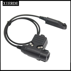 9R U94 ZTactical PTT for Baofeng UV9R UV-9R Plus UV-XR BF-A58 Radio Walkie Talkie COMTAC MSA EARMOR TCA TRI NATO Headset U94 PTT