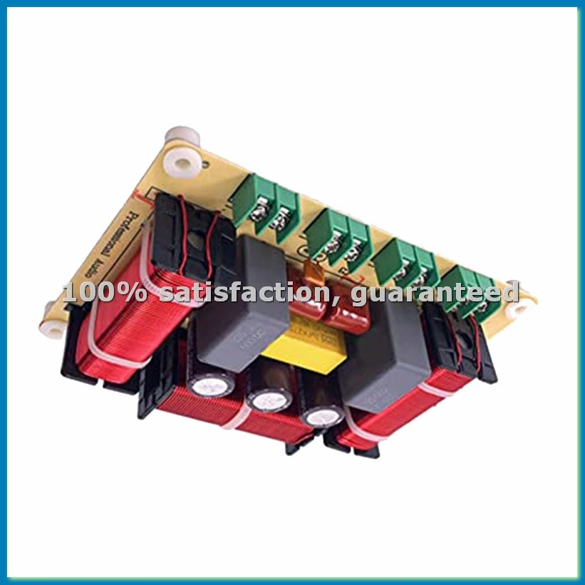 1PCS 4 Way 300W Speaker Frequency Divider Home Theater HiFi Stereo 4Unit Circuit Stereo Audio Crossover Filters-ABWY