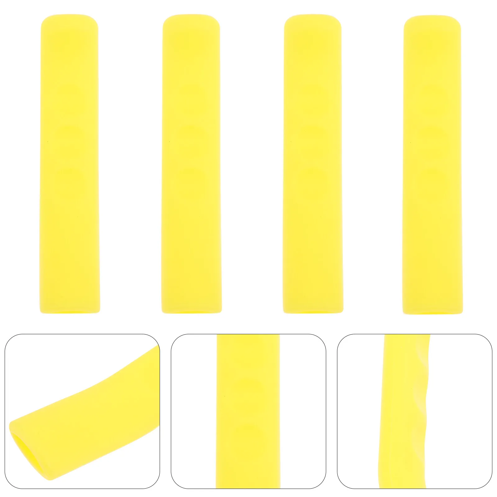 

4Pcs Universal Silicone Brake Handle Protectors Easy Install Lightweight Compact for All Bike Brake Levers Enhanced Braking