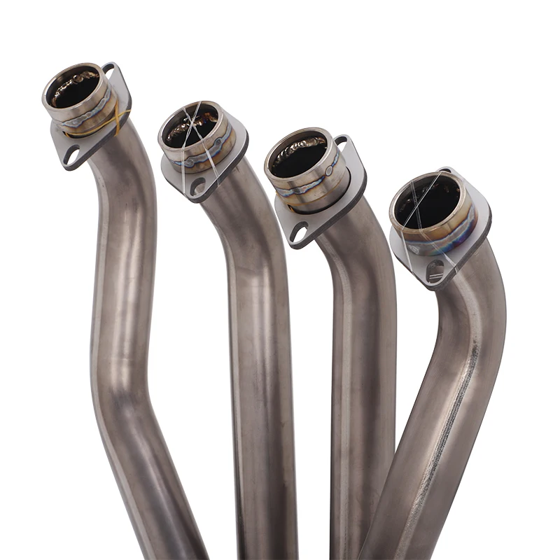 For Z900 Z900SE 2025 - 2026 System Motorcycle Dual Oxygen Port Exhaust Pipe Titanium alloy Front Section Connecting Original