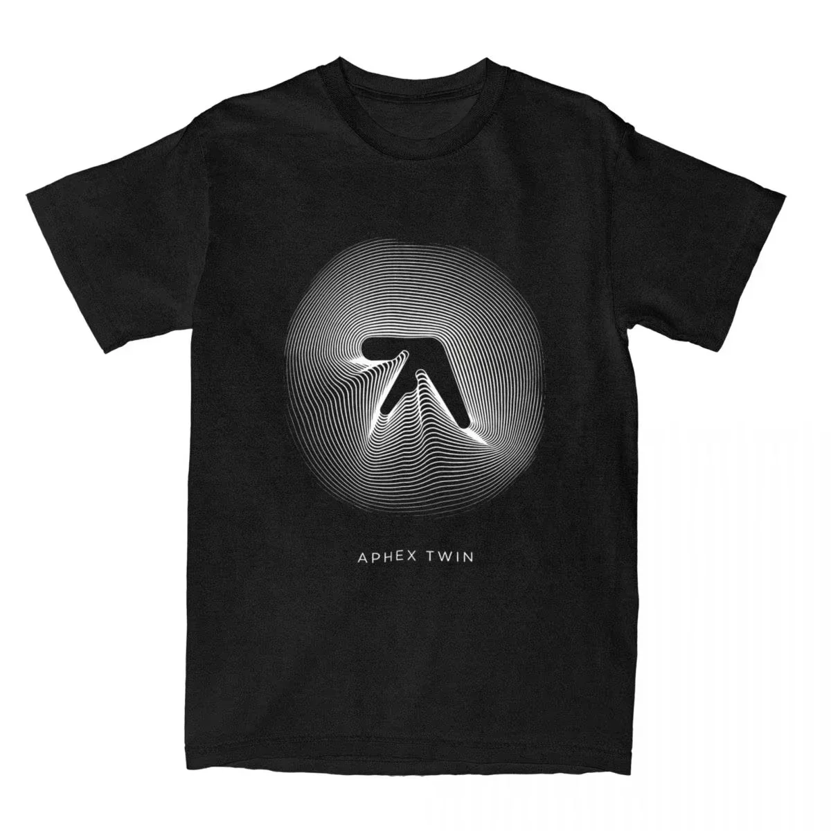2026 Women's Aphex Twin Music T Shirt Clothing Vintage Short Sleeve Round Collar Tee Shirt Party T-Shirt Oversize Clothing Top