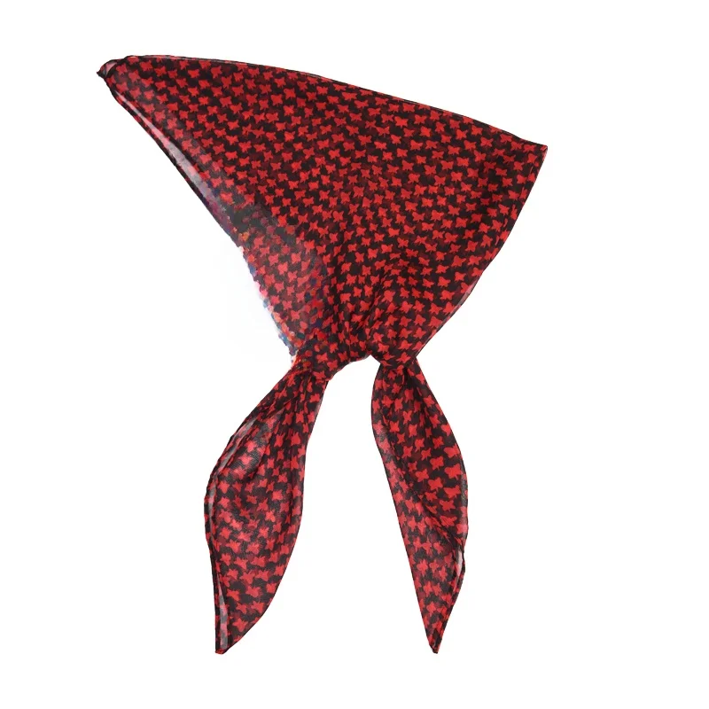 Echarpe-ultra-fine-en-soie-a-motif-geometrique-foulard-multifonctionnel-transparent-pour-hommes-et-femmes