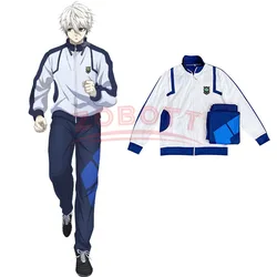 Blue Lock Reo Nagi Bachira Isagi Chigiri Costume Cosplay Zip Sportswear tuta felpa con cappuccio Halloween Carnival Clothes