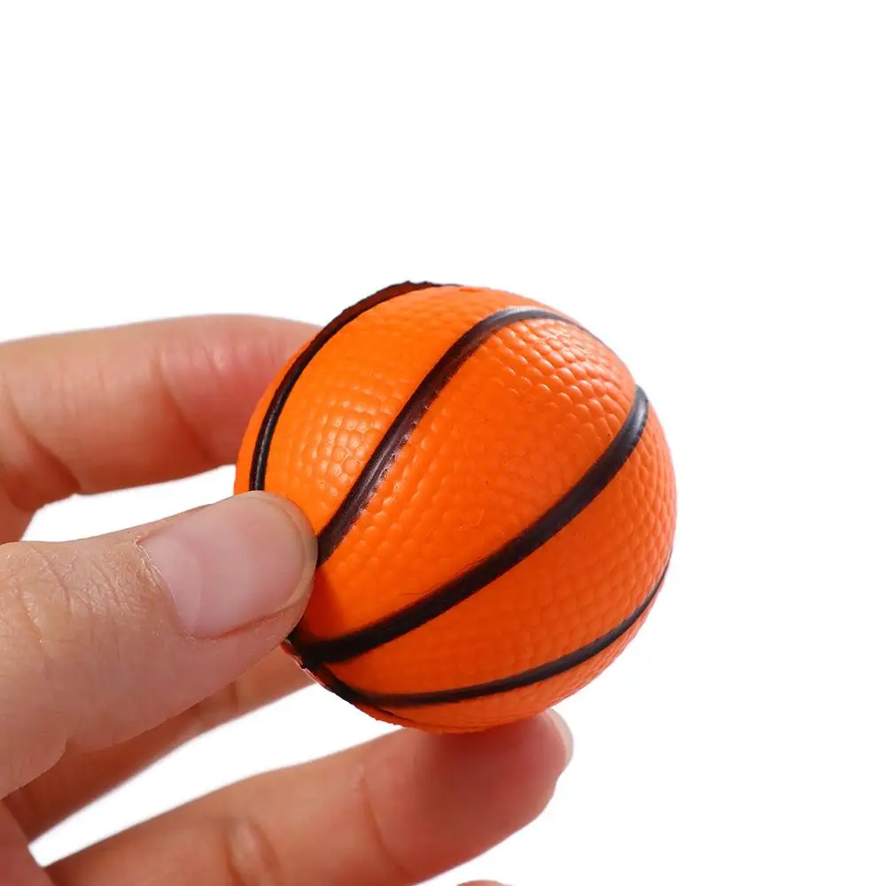 Pelotas hinchables elásticas de Rugby para niños, Mini juguetes de baloncesto de espuma de PU para fútbol, pelota de esponja de PU, pelota para apretar, pelotas de juguete divertidas