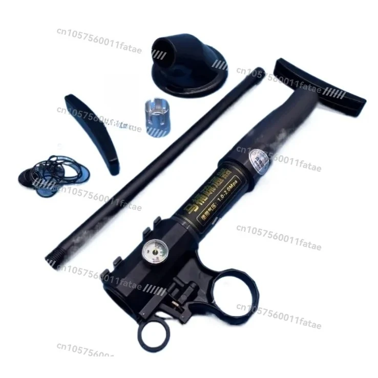 

High pressure dredging jet air pressure dredging toilet artifact inflatable toilet dredger 30 pressure sewer dredging