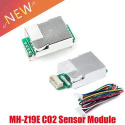 Co2用MH-Z19E co2センサーモジュール,カーボンガスレスセンサー,400-5000ppm uartpwm出力用