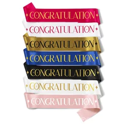 Birthday Party Decorative Gifts for Wedding Singles Party Congratulation Shoulder belt Singles party wear ribbon