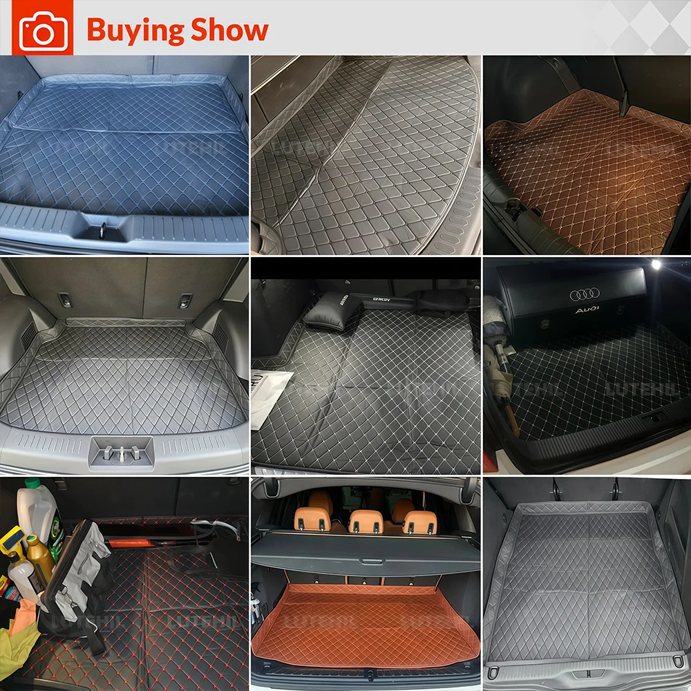 For Porsche Cayenne 2011 2012 2013 2014 2015 2016 2017 Car Trunk Mat High Side boot  Waterproof Rear Cargo Cover Carpet Pad
