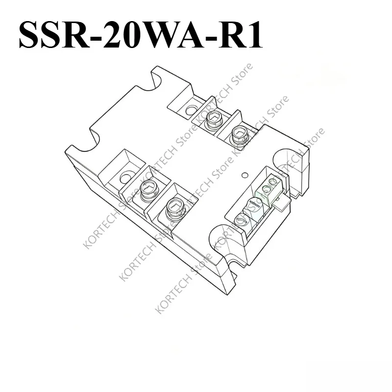 Single-phase motor Soft starter Soft start module Two-phase motor soft SSR-20WA-R1 1KW 2KW 4KW 6KW