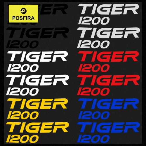 POSFIRA-pegatinas impermeables para motocicleta Triumph Tiger 1200 Explorer GT Rally Pro, accesorios 22-2024, pegatinas para motocicleta