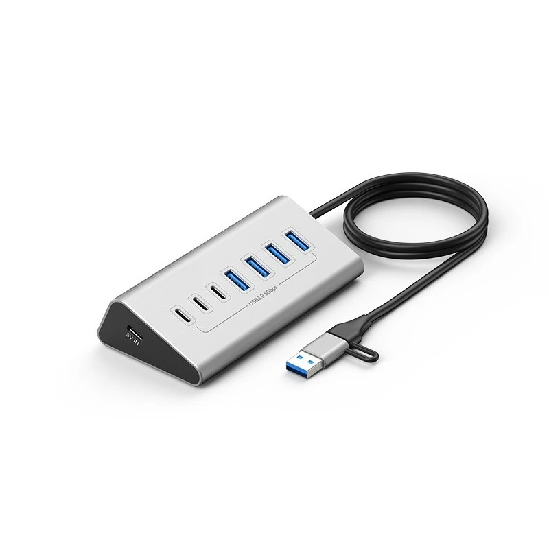 

USB 3.0 expander 4A3C splitter 7 ports 10 ports laptop type-c hub