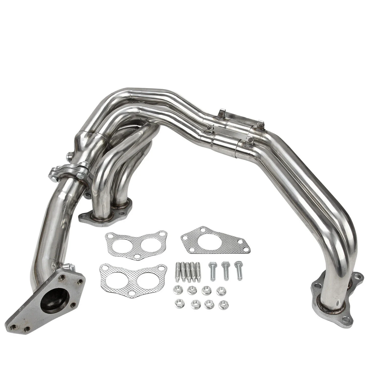 

Stainless Exhaust Header Manifold For 2002-2006 Subaru Impreza WRX/STI EJ205 EJ255