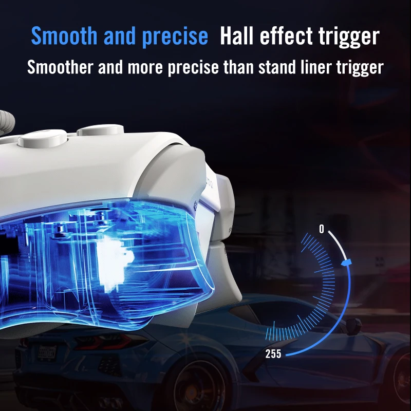 2024 Flydigi Dune Fox وحدة تحكم الألعاب لوحة ألعاب لاسلكية الزناد مقبض ذكي دعم الكمبيوتر/التبديل/المتنقل مقبض اللعبة عصا التحكم