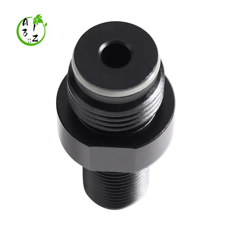 

A31Z-Universal 5/8-18UNF To G1/2-14 Quick-Disconnect Plug Adapter Cylinder Valve Cylinder Valve Door With Sealing O-Ring