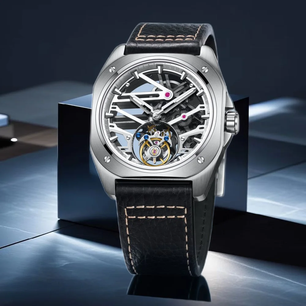 

AESOP китайские летающие турбийоны мужские механические часы тонкие часы мужской скелет для мужчин мужской роскошный комплект часов форма 2025 НОВИНКА