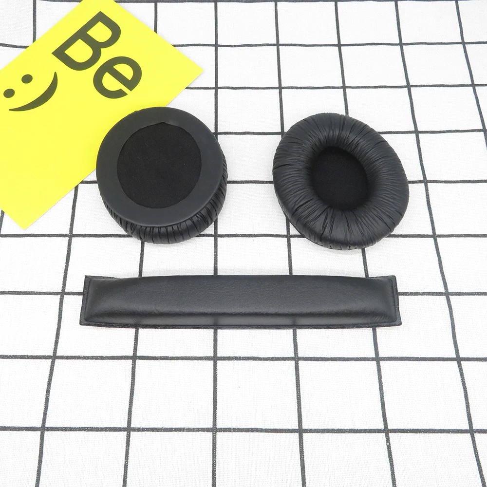 Earpads For Sennheiser HD205 Headphone headpad Earcushions Wrinkled Pads Foam Ear Pads Black Comfortable