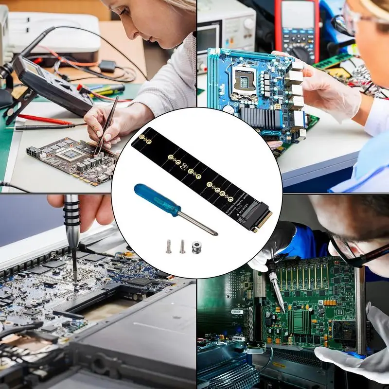 Адаптер расширения PCIE Высокая совместимость Карта расширения PCIE Адаптер NVMe SSD Практичная карта адаптера PCIE M.2 Расширение M.2