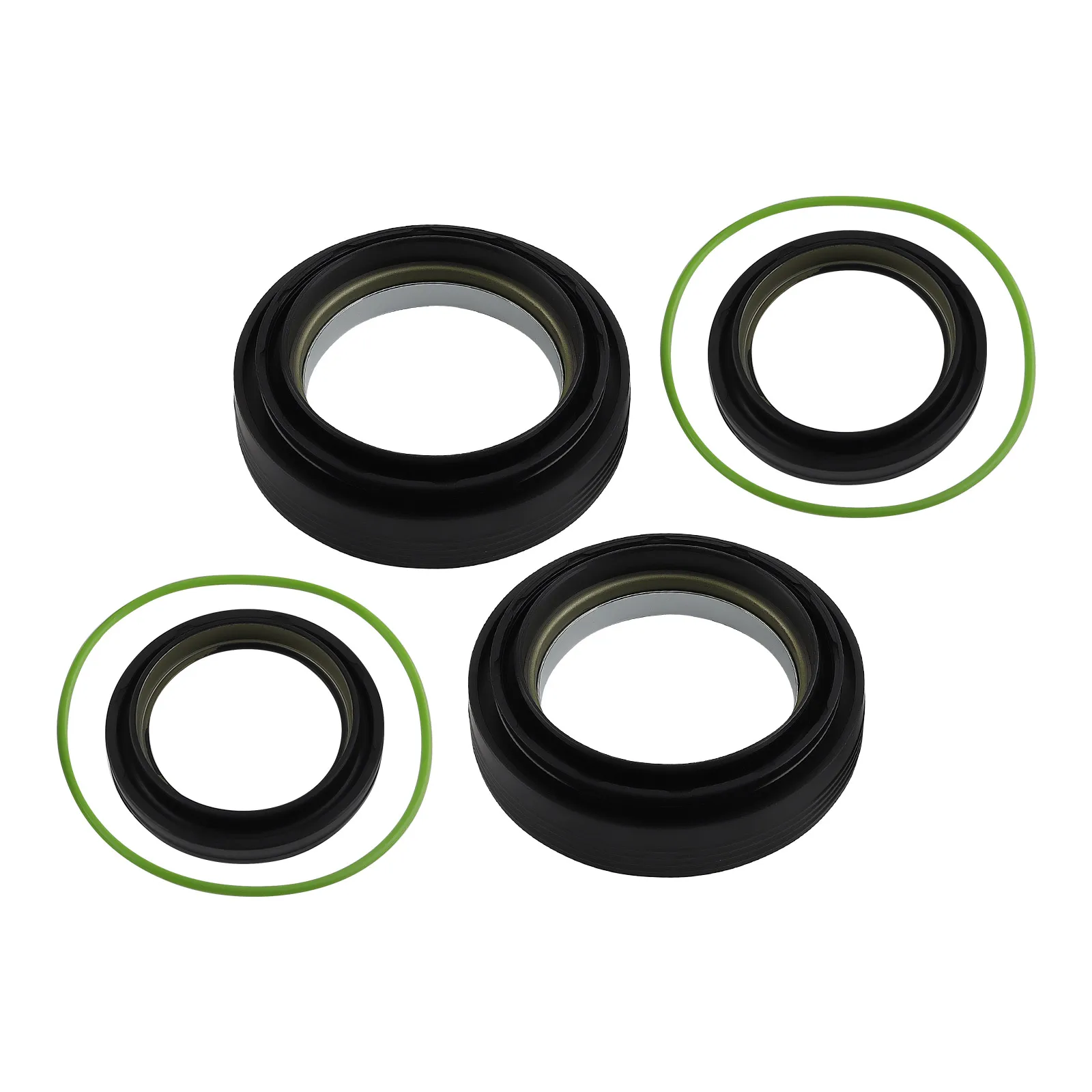 Front Axle Knuckle Tube Seal Kit for Ford Super Duty F250 F350 F450 F550 Dana 1998-2004 41784-2 2 PCS Outer Tube Oil Seals,