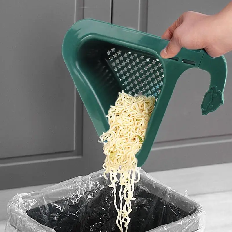 Kitchen Sink Drain Basket Vegetables Colander Expandable Sink Filter Strainer Multifunctional Sink Strainer Colander For Kitchen