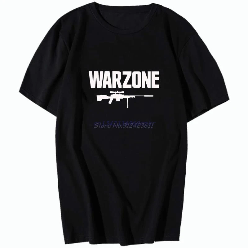 Cod Black Ops Cold War Warzone Dropping In Floor Graphic T Shirts Summer New Shirts And T-Shirts Cotton Short Sleeve T-Shirts