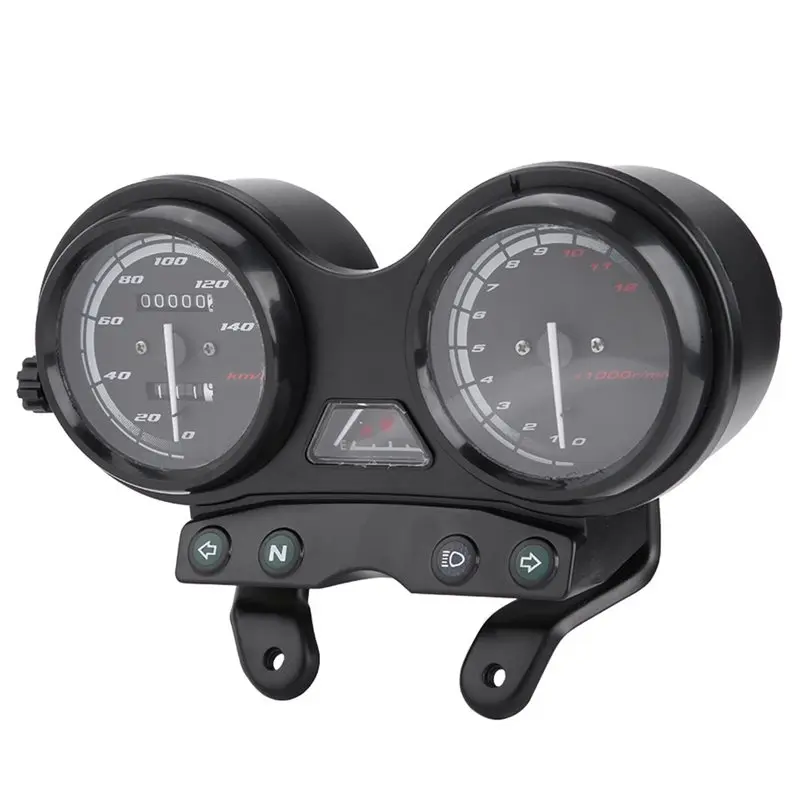 

For YBR125 YBR 125 12V Motorcycle LED Display Instrument Speedometer 5Pin+ 4 Wire