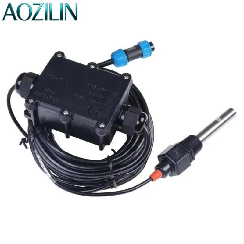 AOZILIN Water TDS Transmitter RS485 MODBUS-RTU 0-2V Analog Signal Output Equipped with Waterproof Aviation Connector