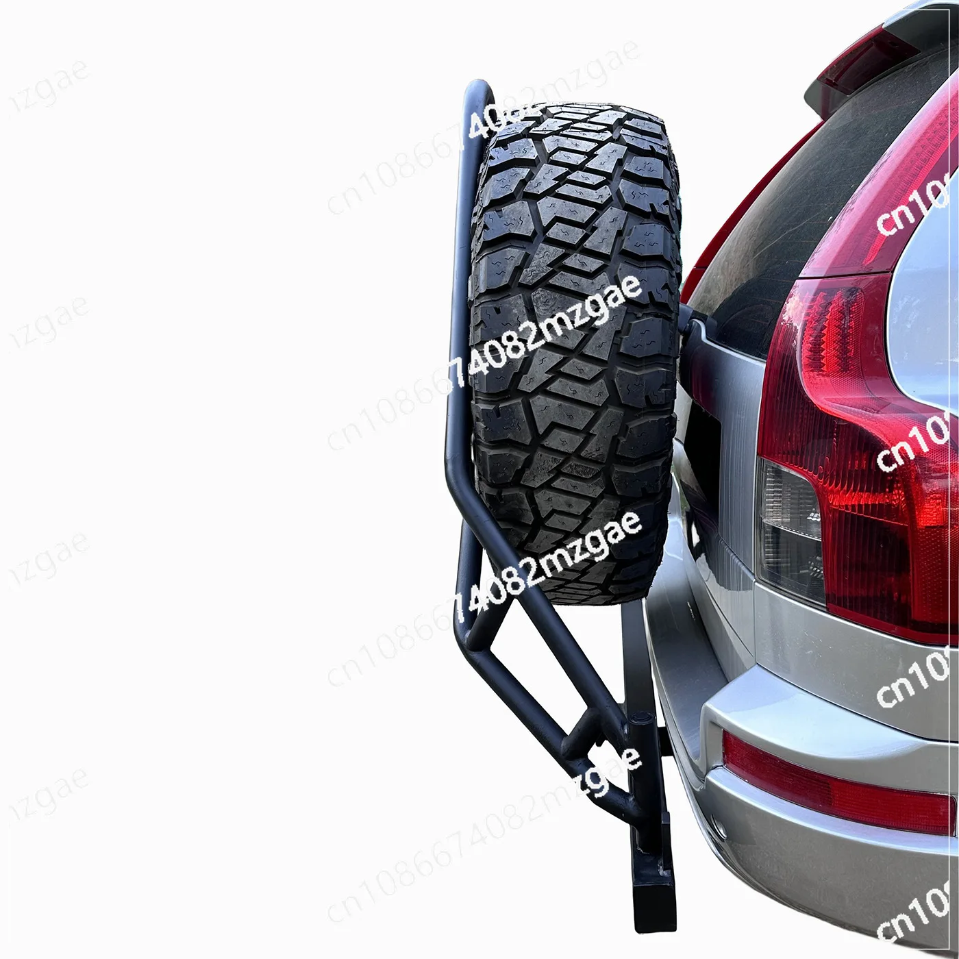 

Trailer bar square mouth spare tire rack, universal load spare tire bracket, can carry 35 inch 40 inch tires