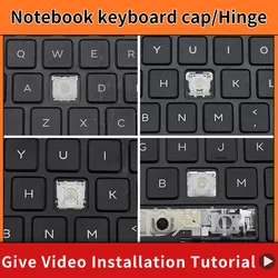 Replacement Key Cap&Hinge For Dell Inspiron 15 5000 Series 15 3543 5547 5551 5552 5555 5558 5559 7559 Keyboard Keys Keycaps