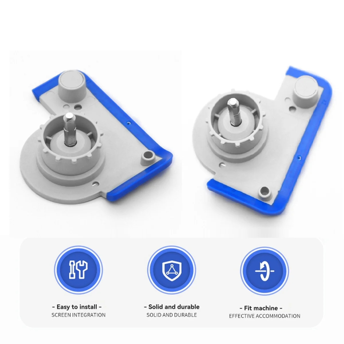 ABXHH 2 шт. роликовая тряпка, замена боковой крышки для деталей пылесоса X8