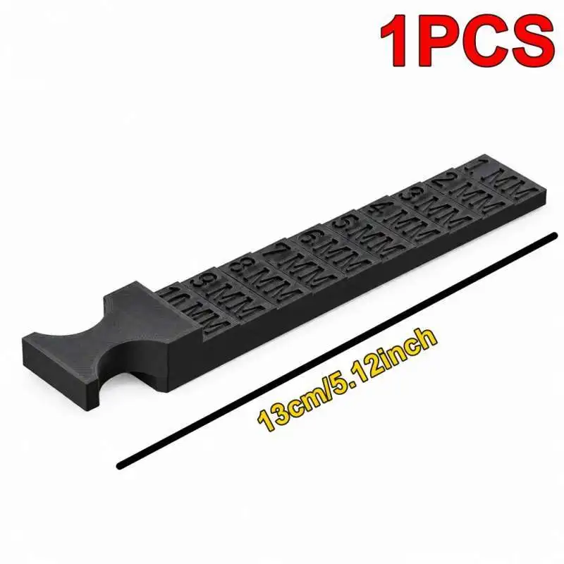 Metric Step Wedge Measuring Block Gap Inspection Gauge Multi Step Size Wedge Measurement Tool