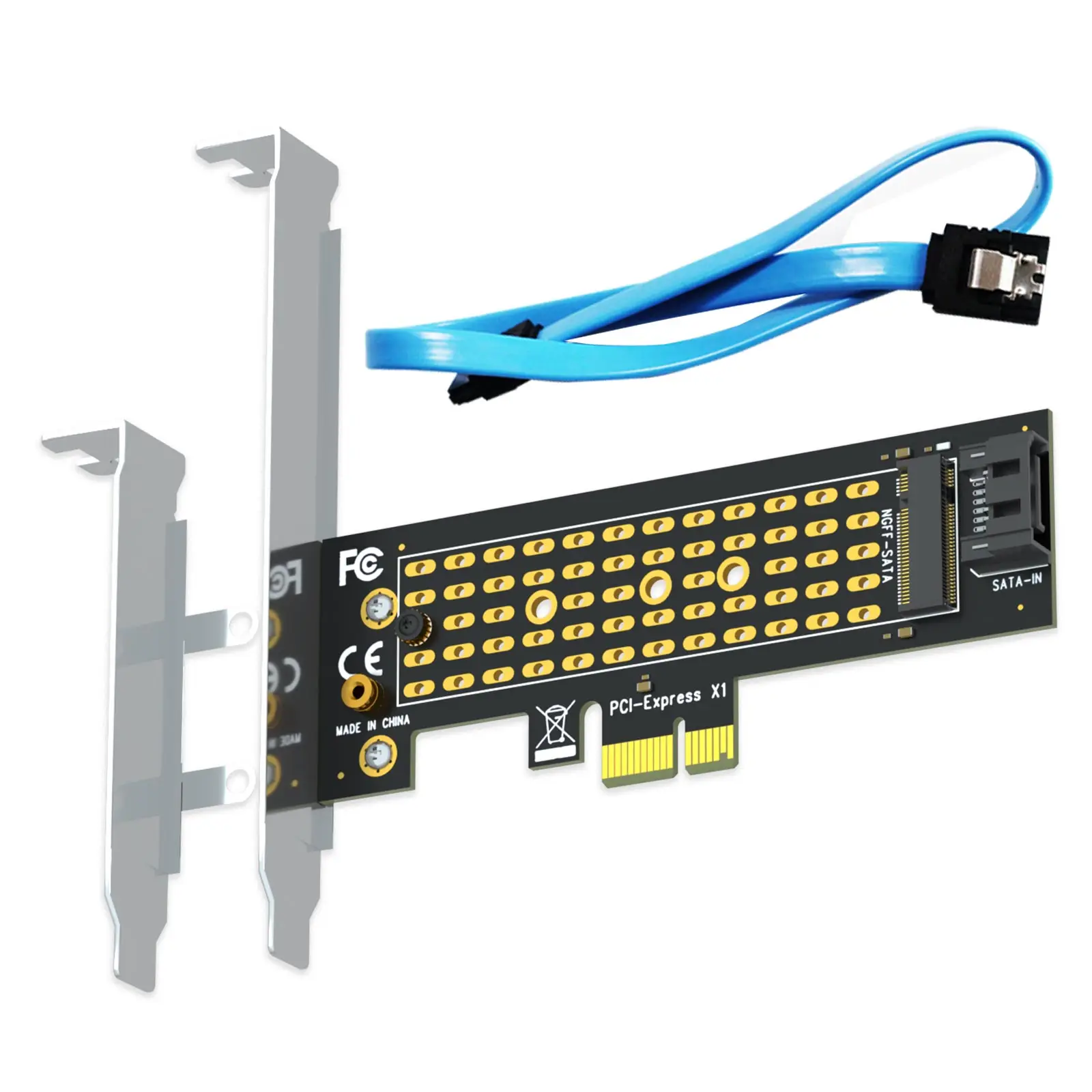 M.2 SATA Adapter for M.2 NGFF SATA SSD