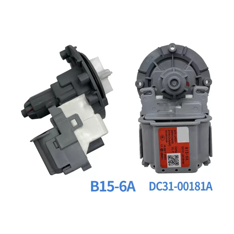 New Washing Machine Drain Pump Motor For Samsung PX2026-1 220-230V 60Hz 30W 18L/min DC31-00181B PX2025-1 B15-6A DC31-00181A