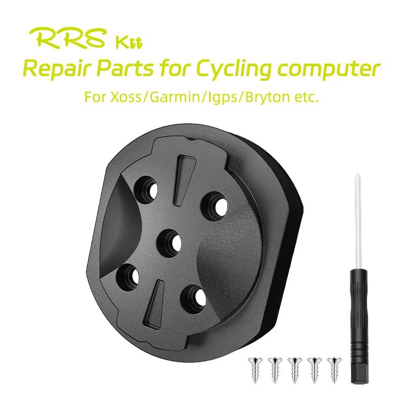 RRSKIT Aluminum Alloy Bicycle Computer Base Repair Parts For Garmin Xoss Igps Bryton Cycling Computer Repair Kits