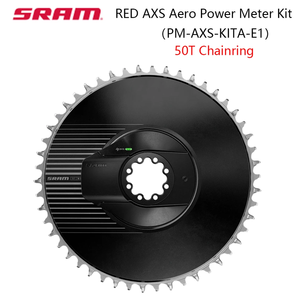SRAM RED E1 AXS エアロパワーメーターキット 50T チェーンリング PM