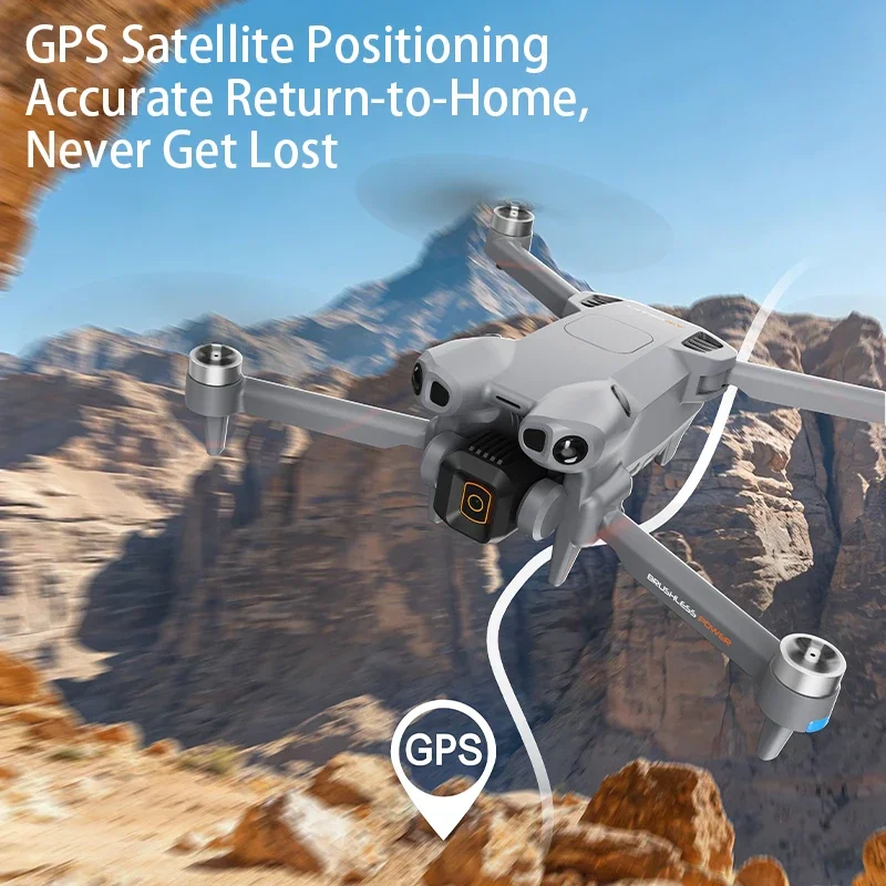 Lenovo G500 GPS Foldable Drone Large Screen Dual Camera Optical Flow Obstacle Avoidance Long Range 5G WiFi FPV Aerial Quadcopter view 5