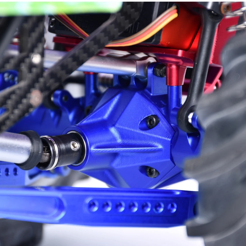 Zestaw metalowych obudów przedniej osi GPM LOS-1805 LOS-1824 do LOSI 1/8 LMT Solid Axle 1.0 2.0 1/10 LMT L0S04027 Monster Truck Rc Car