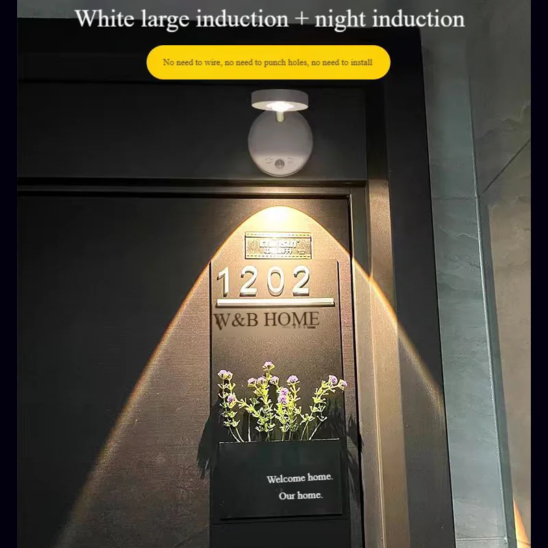 Lâmpada de parede led iluminação interior regulável carregamento usb sensor movimento sem fio para tv parede quarto sala estar decoração luz da noite