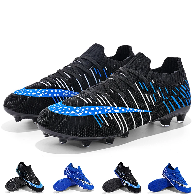 

Original Mens Soccer Shoes Turf Soccer Cleats Outdoor Breathable Children's Football Shoes Training Sport Footwear New Arrival