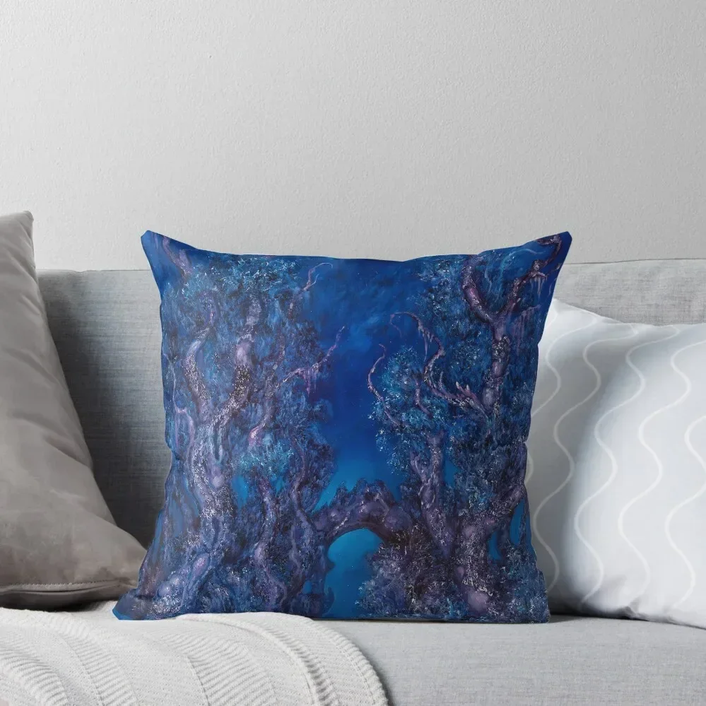 

The Alley of Night-Time Loves Throw Pillow New year Plaid Sofa ornamental pillows Anime pillow