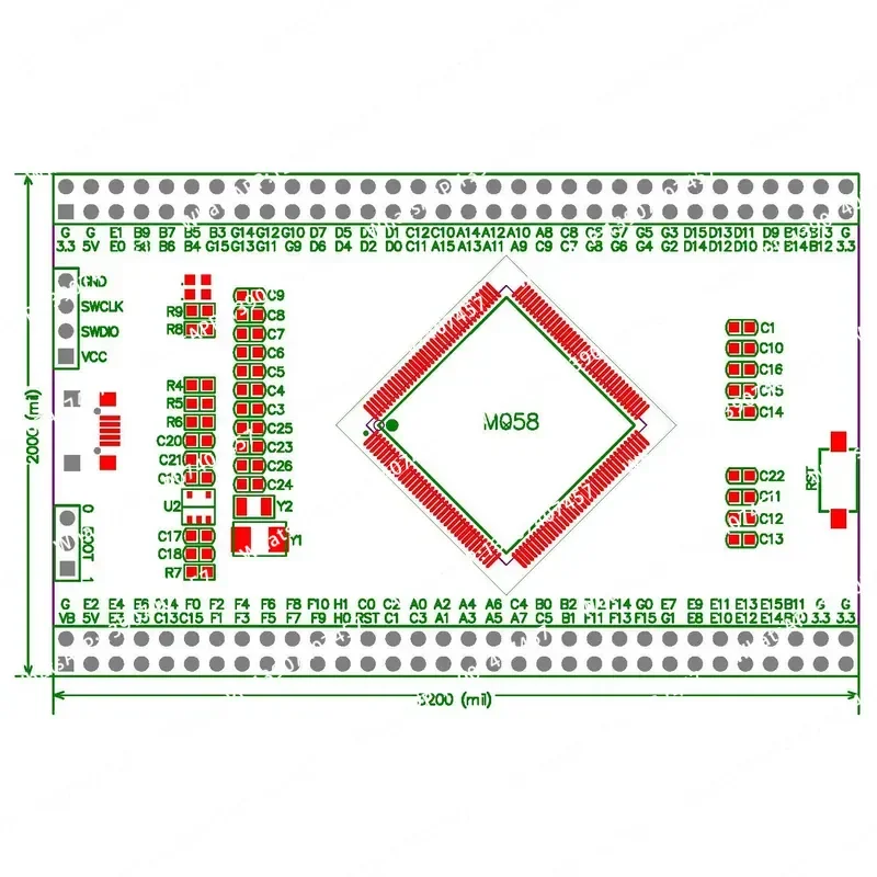 STM32L562ZET6 Development Board New STM32L562 Minimum System M33 Core Board Low Power Board ARM