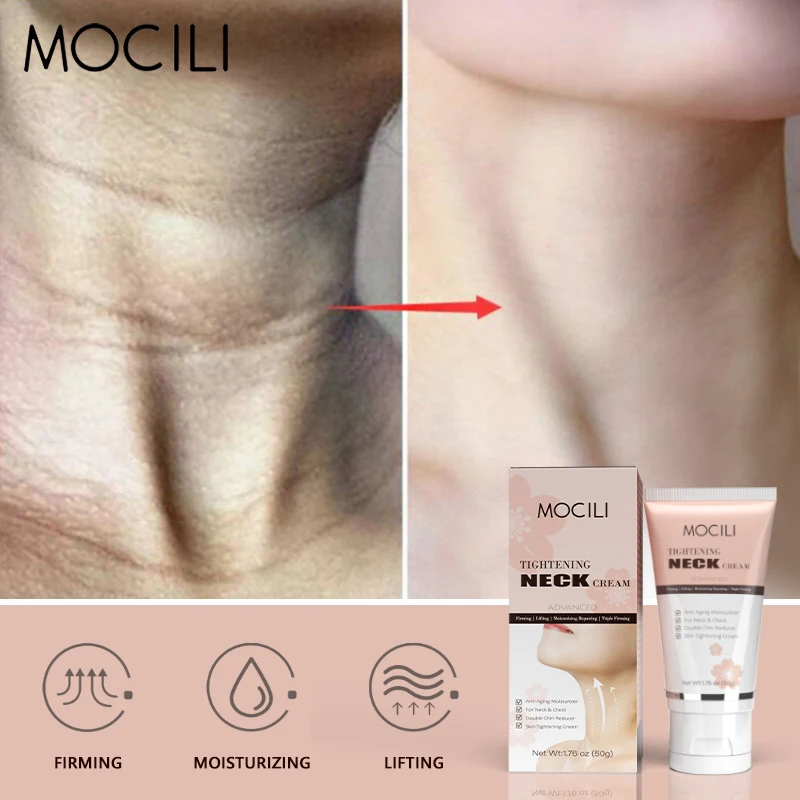 Neck Tightening Cream Prevent Wrinkles Moisturize Promote Repair Anti-ageing Reduce Fine Lines Skin Whitening Neck Care 50g