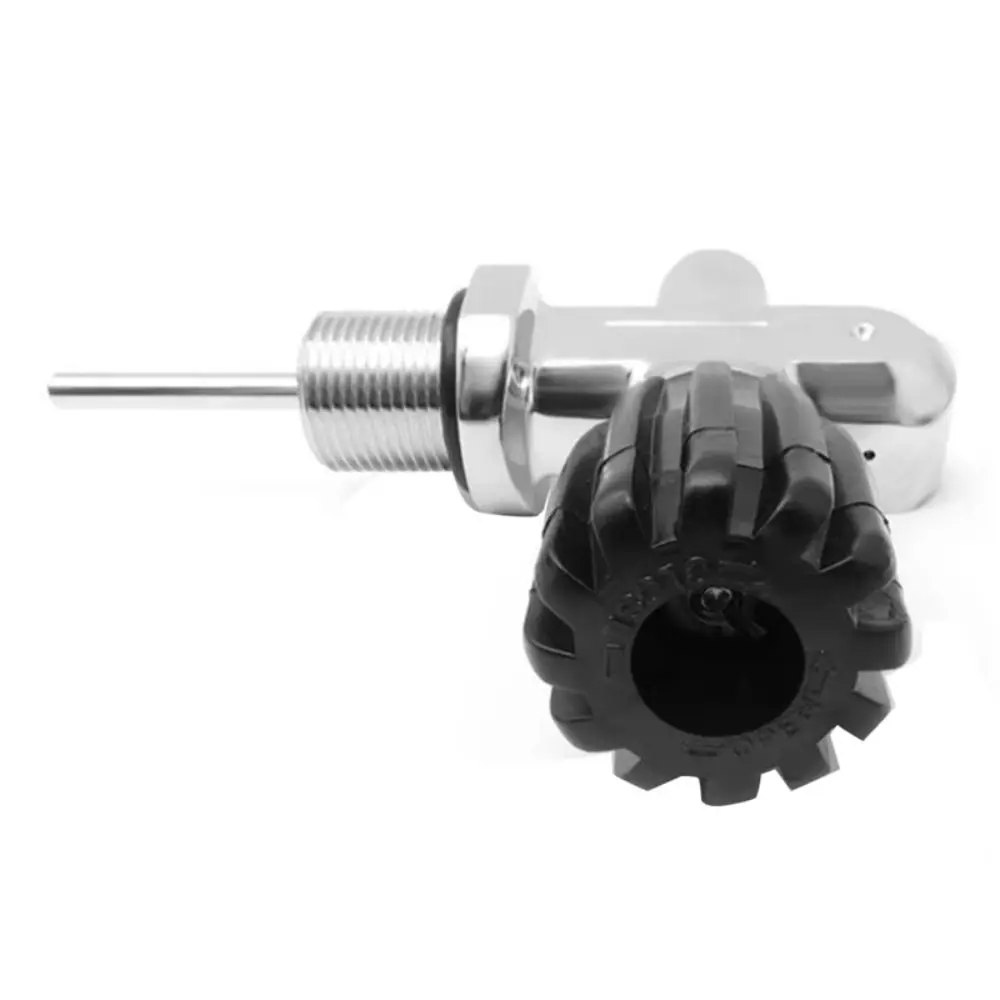 صمام غوص معدني متين عالي الضغط رياضات مائية فضية 3000Psi 250Bar 3/4-14NPS ملحقات الغوص #5
