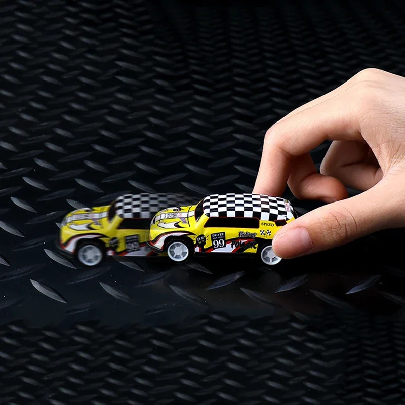 Set da 48 pezzi Mini scatola modello di auto sportiva da corsa in lega di inerzia giocattoli per bambini tirare indietro rimbalzo contenitore per veicoli di simulazione multipla regalo