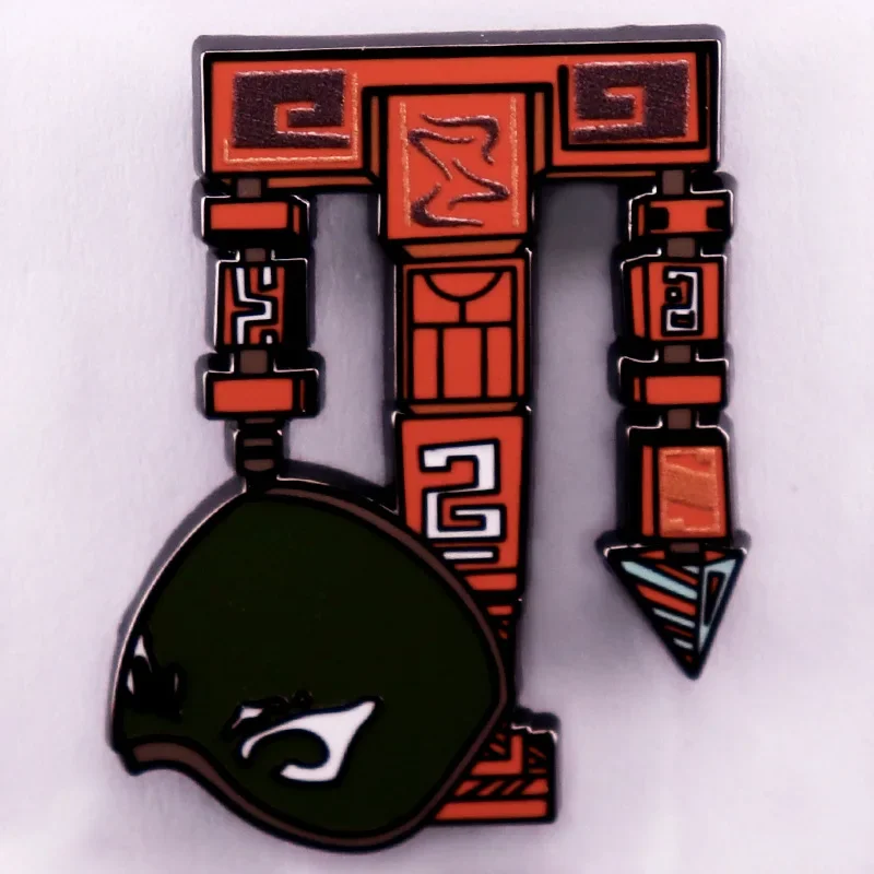 أفلام مثيرة للاهتمام الكرتون المعادن المينا دبوس بروش الأصالة شارة التلبيب جمع الرجال النساء مجوهرات الأزياء والاكسسوارات هدية #6