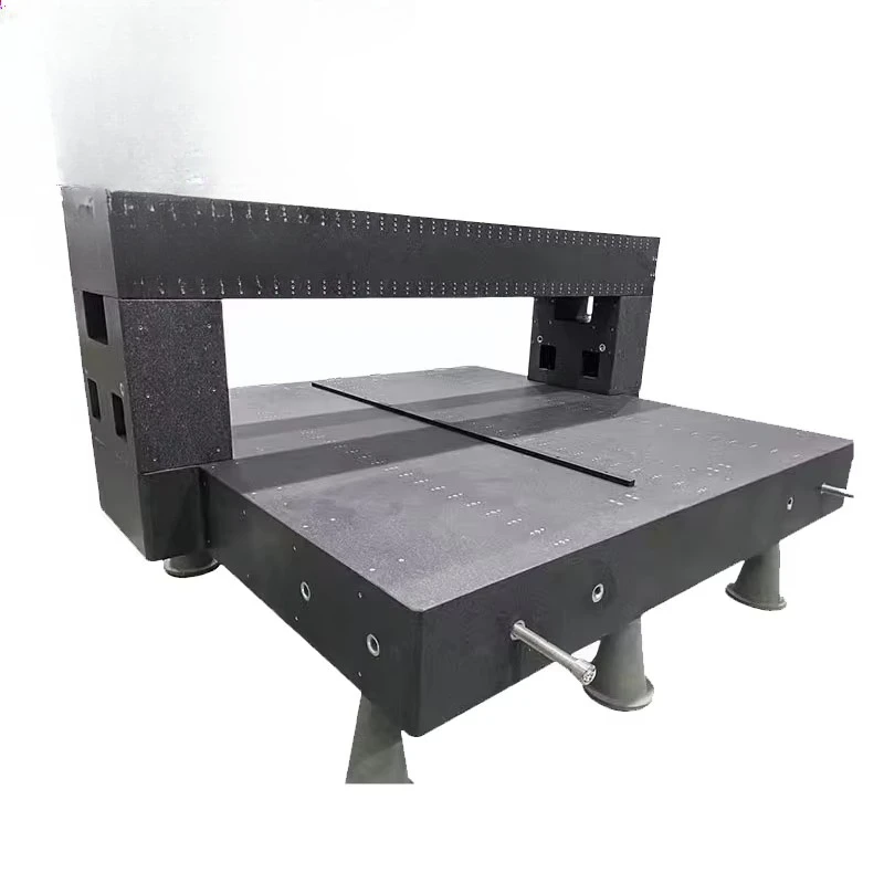 Components of basic machine inspection and measurement tools for industrial granite machinery parts