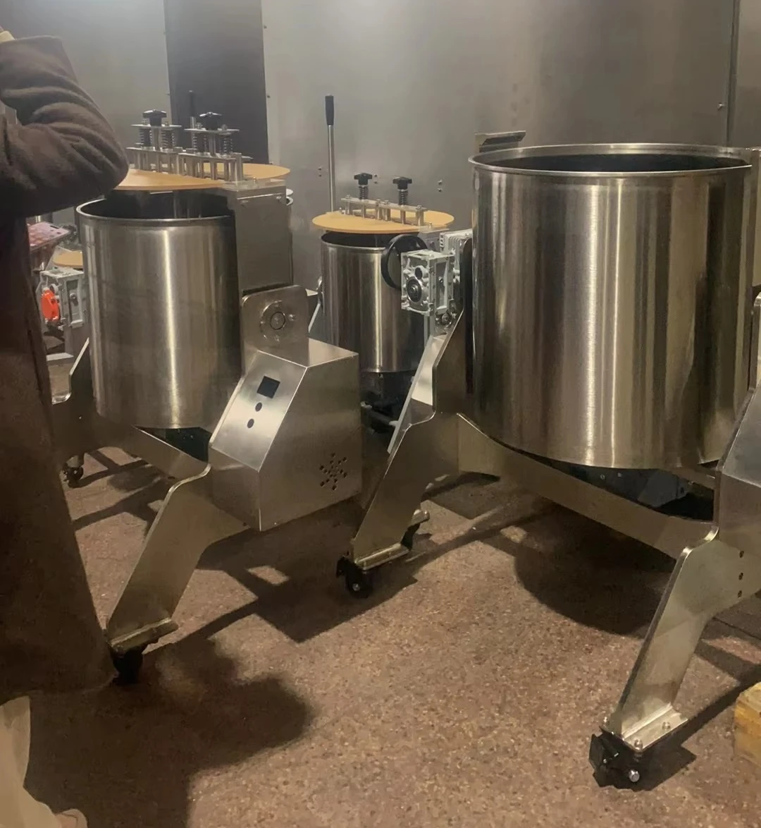 Genyond 10-100L Chocolate Grinding Machine Automatic Cocoa Melanger for Bakery Dairy Factories