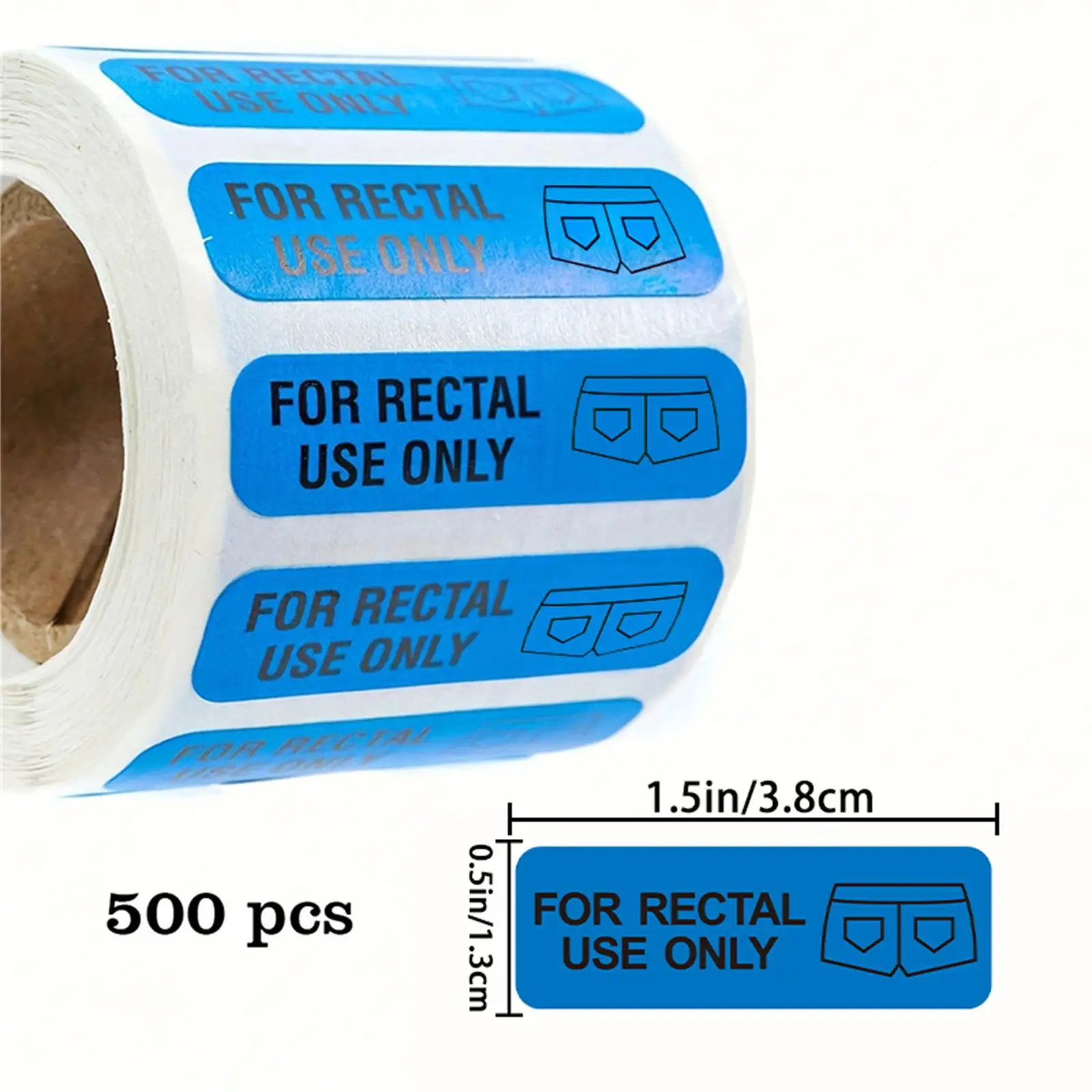 500Pcs-0.39*1.5In/1*3.8Cm 